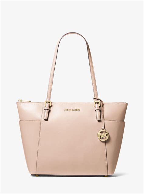 michael kors jet set saffiano tote|jet set large saffiano leather.